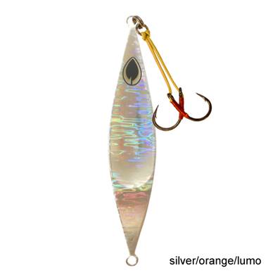 Jig Black Magic FLIPPER BM10 80grs silver/orange/lumo 