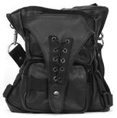 sac a main bandouillière Hot Leathers tout cuir 