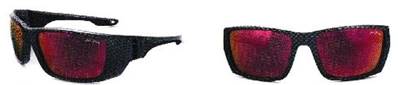 Lunettes polar FJO monture bi injection-effet carbone FINI -40%