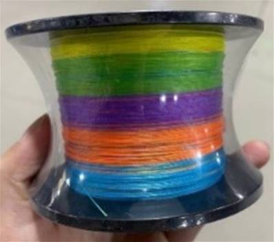 Tresse TATLER x8 multicolor 500m 0,40mm