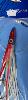 H2OPRO Ahi Skirt red/white sur nylon