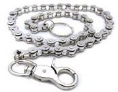 Chainette portefeuille biker et jean