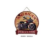 Plaque deco america's finest 30x30cm -25%