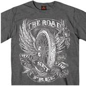 Tshirt Hot Leathers SS Fying Wheel 2XL
