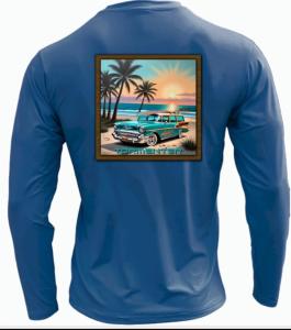 Tormenter Lycra bleu foncé -auto plage 