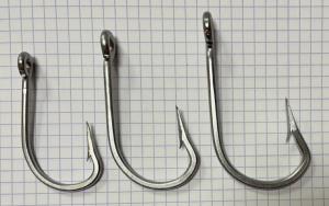 Hameçons sangan inox-7691S - 3 tailles