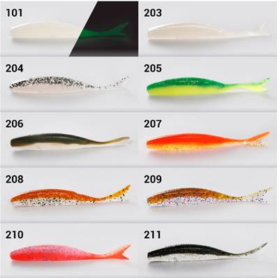Poisson souple NOEBY 3207 9cm 3g NW211 prov-20