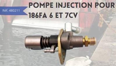 VIROSEA SAV pompe injection pour 186FA 6 et 7cv diesel