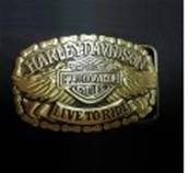Boucle de ceinture HARLEY DAVIDSON cuivre