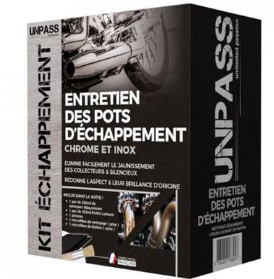 Kit entretetien pot echappement UNPASS fini -40%