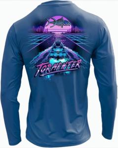 Tormenter Lycra bleu foncé -bateau 
