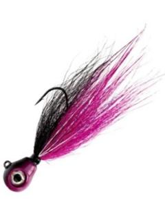 eagle claw bucktail pro-v jig  purple/black x2pcs
