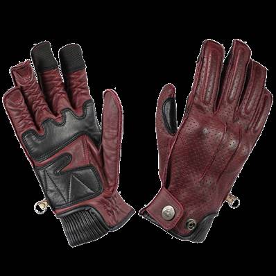 Gants OXFORD MAN rouge et noir L