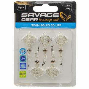 Leurre Savage Gears SWIM SQUID LRF 5cm 0.8gr CUTTLEFISH 5pcs