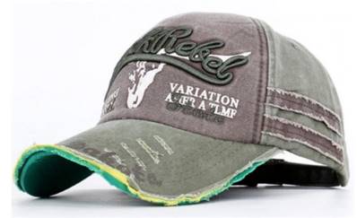Casquette vintage BLACK REBEL marron color 6