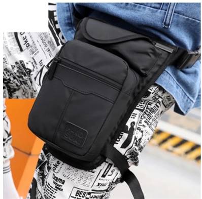 Jambiere en nylon color noir , logo carré H-AOSUAI