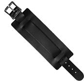 bracelet large Hot Leather noir 