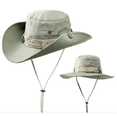 Chapeau safari vert clair