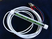 Lampe LED verte 42W 55cm corde 6m étanche fin prov -30