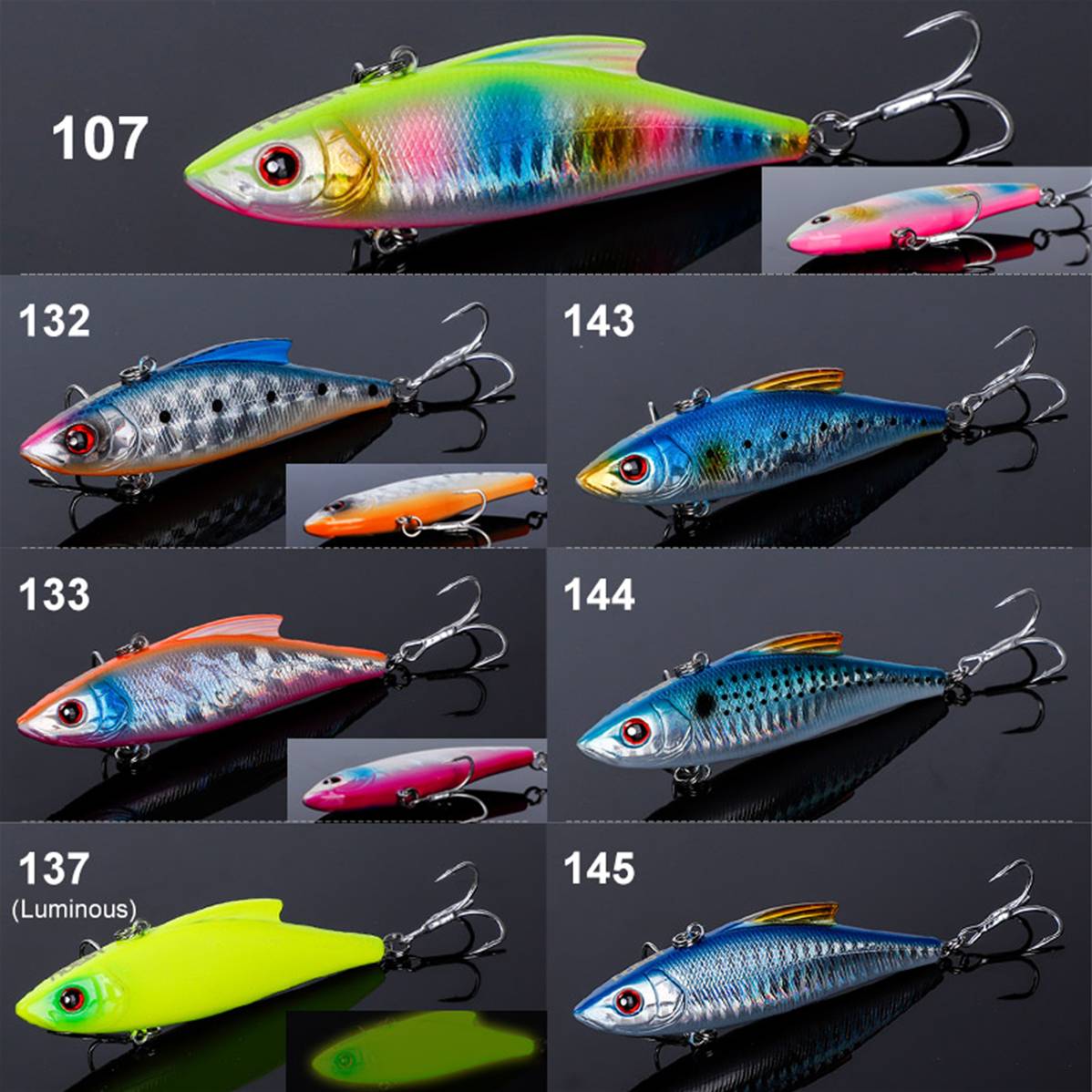 Poisson nageur NOEBY 9141 90mm NS144