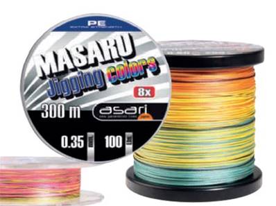 Tresse ASARI MASARU COLOR 2000m 0,25mm