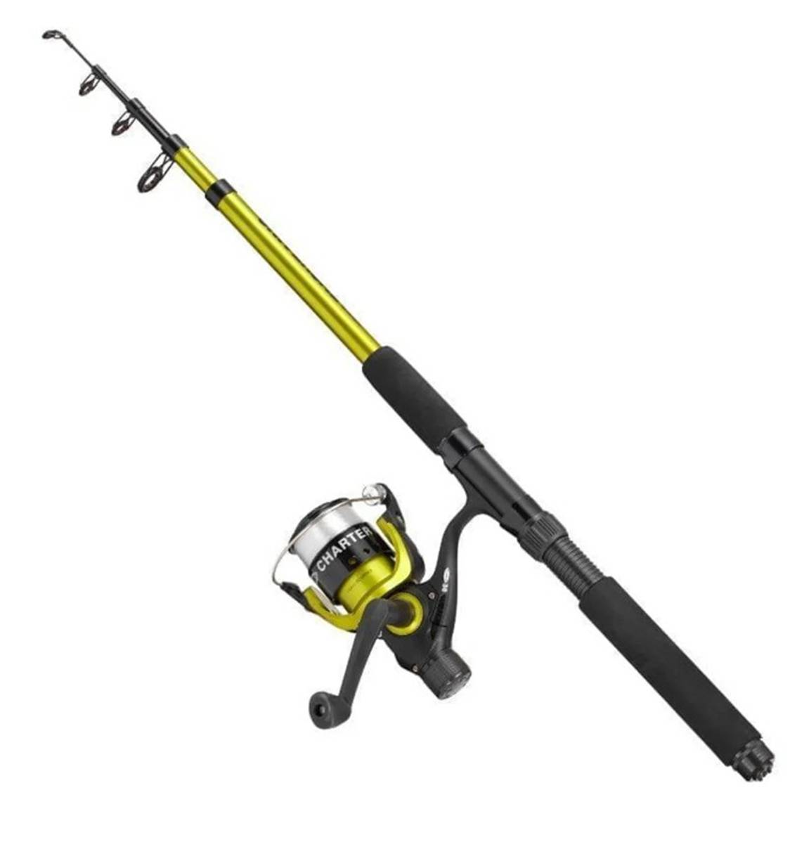 Combo fladen charter green II 30 1BB + line 2m10