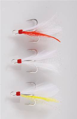 Hameçon asari TREBLE ASSIST TINNED - 2 couleurs disponibles