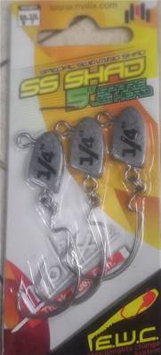 Hameçons plombés AUTAIN SS SHAD JIG HEAD KIT 1/4oz FINI -30%