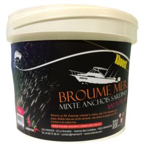 Broume Mixte Xboost anchois et sardines 5kg avec filet