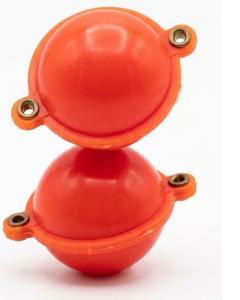 Buldo  22mm rouge - pack de 2 