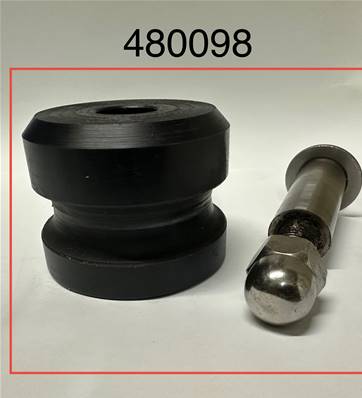 VIROSEA SAV poulie basse avec visserie guide orin ( teflon noir )