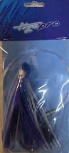 H2Opro Weighted Trolling Oct/Feather nylon rigged 1m orange