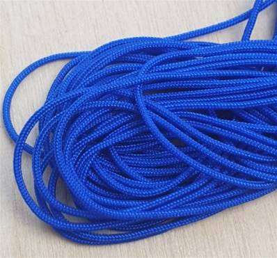 Tresse cousin bleu 4mm x 100m