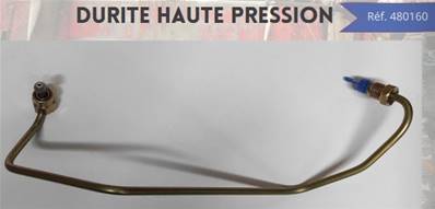 SAV Fuel injection pipe assembly - 10cv diesel (durite haute pression
