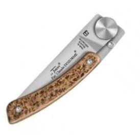 couteau pliant DOZORME gravé feuillage