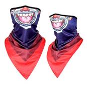 Masque col en V protection solaire color GUEULE OUVERTE n°17