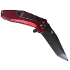 Couteau BRK linerlock A/O red