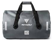 SAC etanche moto  MOTOWOLF gris 40L