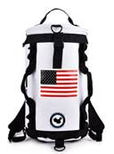 Sac a dos the north pole couleur blanc avec drapeau US