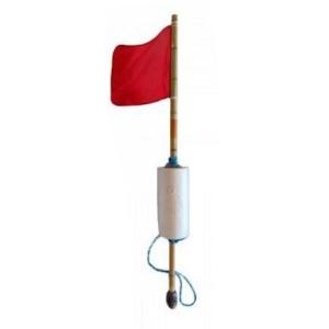 Fanion Flot long avec drapeau rouge 885510R
