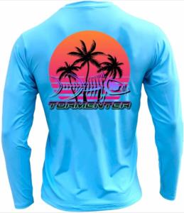 Tormenter Lycra  bleu clair -3 cocotiers -