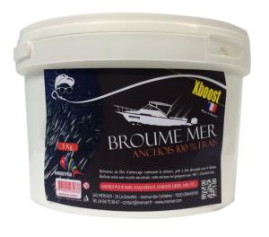 Broume Anchois Xboost 100% anchois 3kg avec filet 