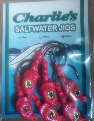 Hameçons plombé Charlie's W jigs 3/8 rose FINI - 30%