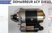 SAV Starter motor 6 cv/10cv diesel (demarreur)