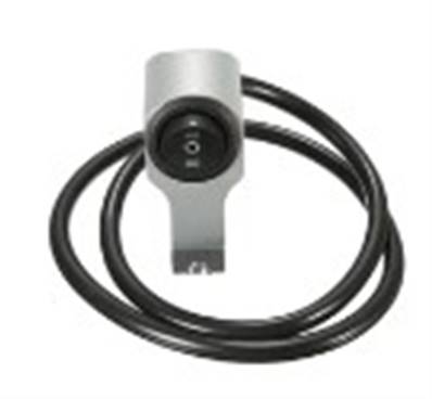 Interrupteur guidon moto couleur alu