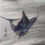 TSHIRT LF TAZA BWA manche courte colle V blanc taille L