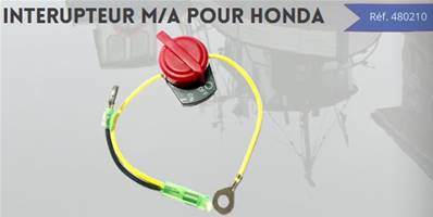 VIROSEA SAV interupteur M/A pour Honda