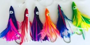 H2Opro Trolling Oct/Feather wire rigged 1m violet noir