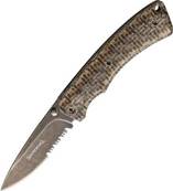 Couteau BRK Micarta linerlock browning