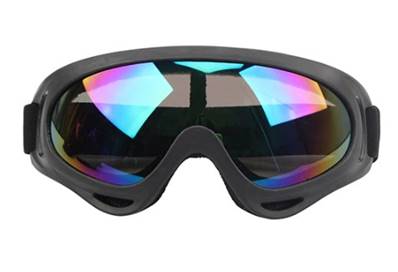 Lunette Biker mono bloc 1 verre colorful